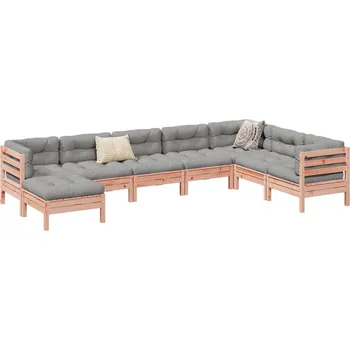 Zahradní lavice zahrada-XL 8dílná zahradní sedací souprava s poduškami masivní douglaska 3299579