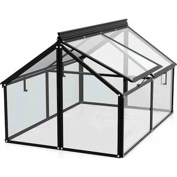 Pařeniště LANIT PLAST Pařeniště VITAVIA GAIA JUMBO čiré sklo 3 mm černé