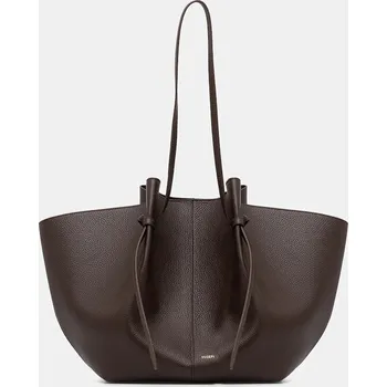 Kožená kabelka Yuzefi XL MOCHI YUZRS26.HB.XLM.L038 hnědá 89X, vel. ONE SIZE