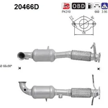 Katalyzátor Katalyzátor AS 20466D