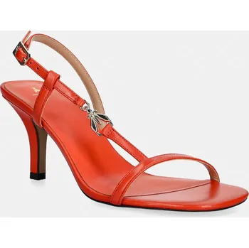 Dámské sandále Kožené sandály Patrizia Pepe 8X0106.L026.R877 oranžová 22X, EUR 41