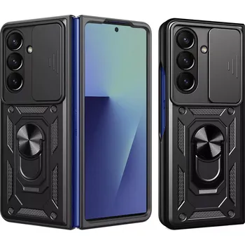 Pouzdro na mobilní telefon Techsuit - řada CamShield - Samsung Galaxy Z Fold7 - černá
