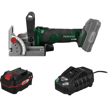 Fréza PARKSIDE® Aku fréza na drážky plochých čepů PFDFA 20-Li A1, 4 Ah