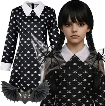 Karnevalový kostým Kostým Wednesday Verk Group vel. 12