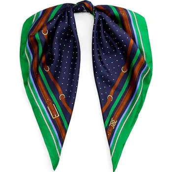 Šátek Hedvábný šátek Lauren Ralph Lauren 454P09791 námořnická modř 59X, vel. ONE SIZE