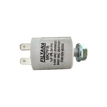 Kondenzátor 1uF/450V motorový kondenzátor MKPFR s fastony, 30x25mm
