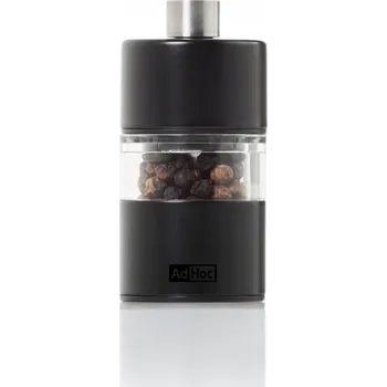 Kuchyňský mlýnek Ruční mlýnek Adhoc kovový 10 g bezbarvý, bílý, černý, červený, stříbrný