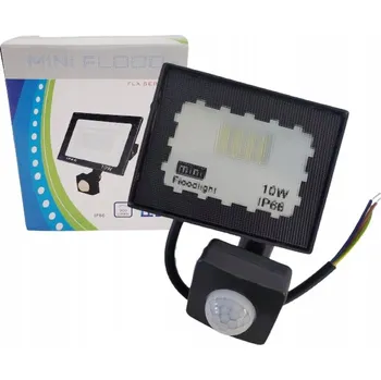 LED reflektor halogen venkovní 10W mini s pohybovým senzorem