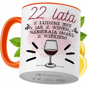 Hrnek Polidraw Hrnek Polidraw Narozeniny22 keramika 330 ml