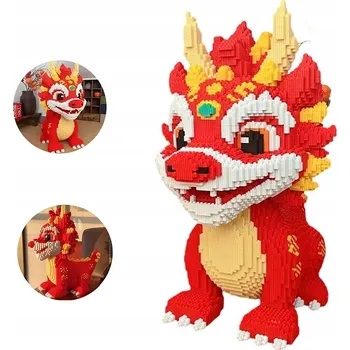 ostatní stavebnice 15000 dílků Stavebnice Ohnivý Drak DIY – Ideální jako dárek