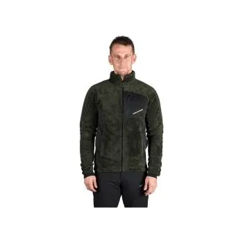 Pánská mikina Northfinder Ludwik blackdarkgreen S; Zelená mikina + DÁREK DLE VÝBĚRU!