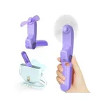 Ruční fialový ventilátor Koonie F273