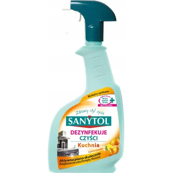 Čisticí prostředek do kuchyně Sanytol sprej do kuchyně citrusový - čistí, odmašťuje, dezinfikuje 500 ml