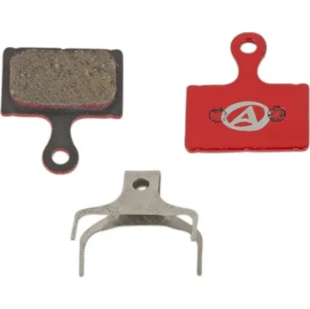 Brzda na kolo AUTHOR Brzdové destičky ABS-27 Shi K03 červená