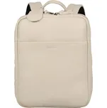 Dámský kožený batoh Burkely Lucy - krémová