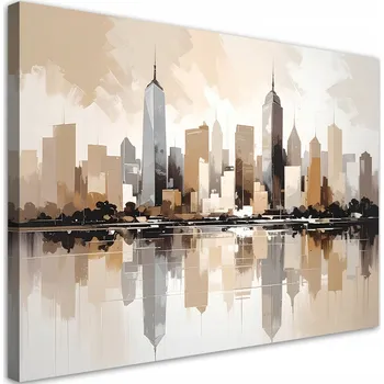 Obraz Obraz do obýváku, ložnice, kanceláře, Moderní Město Architektura 30x20