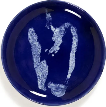 Talíř Serax, Talíře Feast Pepper snídaňové, 19 cm, tmavě modro-bílé, 2 ks - Formadore