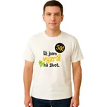 Tričko - Už jsem vyzrál 50 - bílé - L