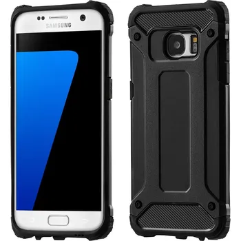 Náhradní kryt pro mobilní telefon Techsuit - Hybridní kryt - Samsung Galaxy S7 - černé