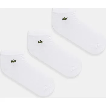 Pánské oblečení Ponožky Lacoste 3-pack RA2917 bílá 00A, vel. 35/38