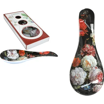 Příbor LŽÍCE NA PŘÍBORY KERAMICKÁ KUCHYŇSKÁ PODLOŽKA KVĚTINY KUCHYŇSKÁ PODLOŽKA