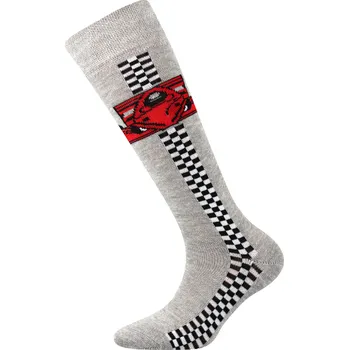 Chlapecké podkolenky Fuski Boma - šedá - formule