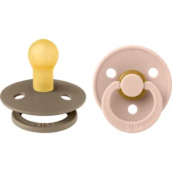 Kulatý gumový Dudlík Bibs 0 +