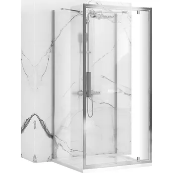 Rea REA/S - Sprchová kabina Rapid Swing Chrome Dveře: 120 x Sprchová zástěna: 90 KPL-K05556
