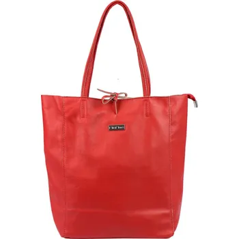 Kabelka Dámská kabelka MiaMore 01-014 Z DOLLARO červená