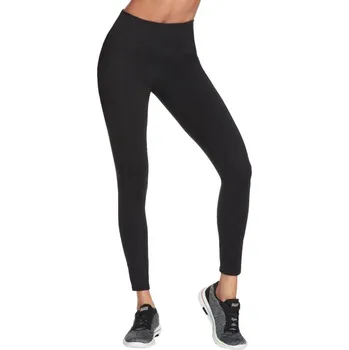 Dámské legíny Černé dámské legíny Skechers Go Walk High Waisted Legging W03LG30B-BLK Velikost: S
