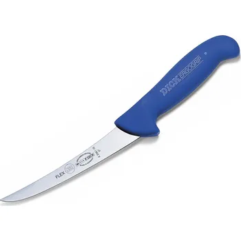 Kuchyňský nůž F. Dick ErgoGrip ohebný vykosťovací nůž 15 cm se zahnutou čepelí - modrý
