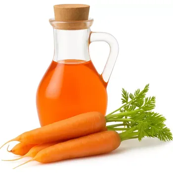 Rostlinný olej Mrkvový olej, lisovaný za studena, 50 ml