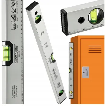 Vodováha VODOVÁHA magnetická HLINÍKOVÁ S MAGNETEM 60 cm 3 Libely