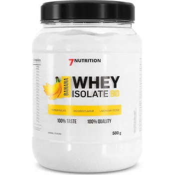 Protein Protein WPI 7nutrition Whey Isolate 90 500 g, banánová příchuť