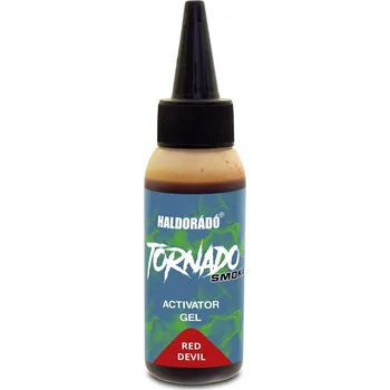 Návnadová pasta a těsto Haldorádó Dip Tornado Smoke Activator Gel 60 ml - Red Devil