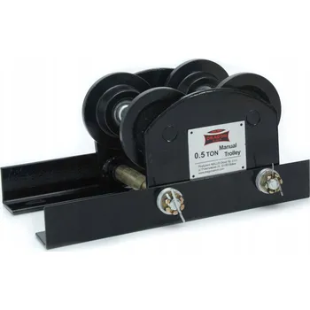 Dragon Winch Ruční vozík 0,5T, pojezdová kočka pro kladkostroj 500kg