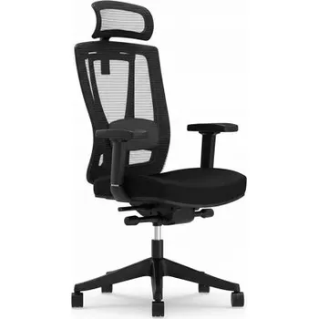 Ergonomická kancelářská židle BS14B, černá - B FLEXISPOT