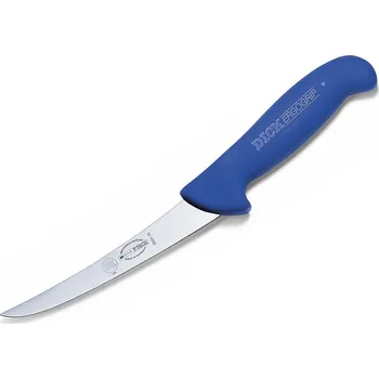 Kuchyňský nůž F. Dick ErgoGrip neohebný vykosťovací nůž 15 cm se zahnutou čepelí - modrý