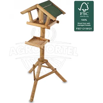 Krmítko pro ptáka Agrofortel Dřevěné ptačí krmítko Ptačí farma