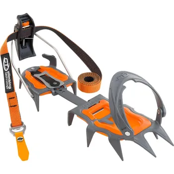 Mačky CLIMBING TECHNOLOGY Turistické poloautomatické mačky Nuptse Evo ČERNÁ|ŠEDÁ