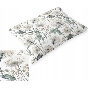 Povlak na polštářek Povlak na polštář 50x60 cm BAVLNA S CERTIFIKÁTEM - Letní pápěří máta na bílém