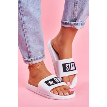 Dámské pantofle Dámské Nazouváky Big Star DD274A271 Barva: Bílá, Velikost: 39