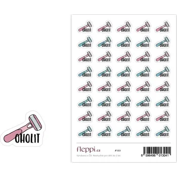 samolepka Fleppi Samolepky Oholit