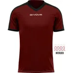 GIVOVA Sportovní tričko GIVOVA Revolution S KAŠTANOVÁ|ČERNÁ|ČERVENÁ