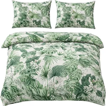 Povlečení POVLEČENÍ KOMPLET 160x200 + 2x POVLAK 70x80 BAVLNA SATÉNOVÁ -