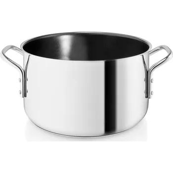 Hrnec Nerezový hrnec s nepřilnavým keramickým vnitřním povrchem O 20 cm Eva Solo