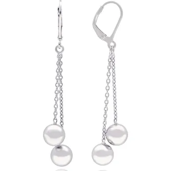 Náušnice MOISS stříbrné náušnice KULIČKY