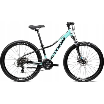 Horské kolo Horské kolo MTB Storm Shark 27,5 1.0 Lady, rám 15 palců, kola 27,5", modré