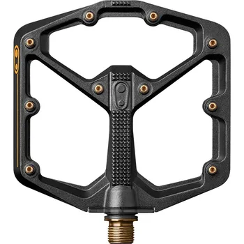Pedál na kolo Crankbrothers Stamp 11 Large - Black/gold uni