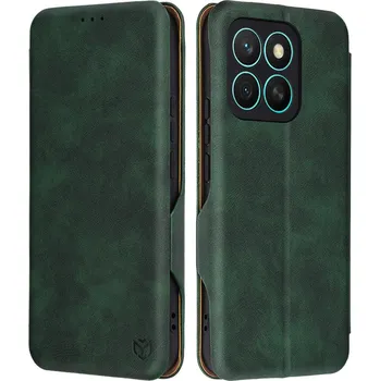 Pouzdro na mobilní telefon Pouzdro Techsuit - Bezpečná peněženka Plus - Honor X8c - zelená